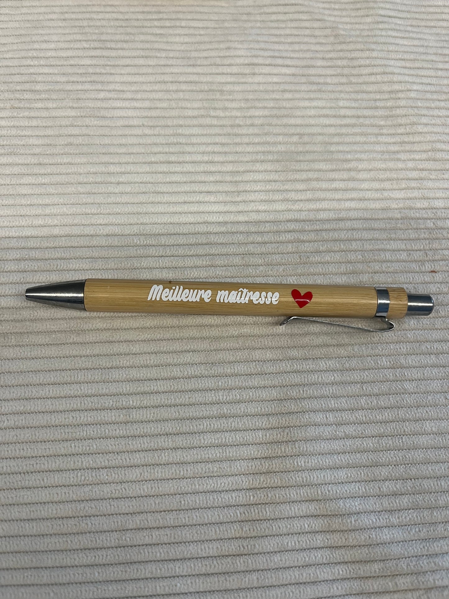 Les crayons personnalisés/personnalisables