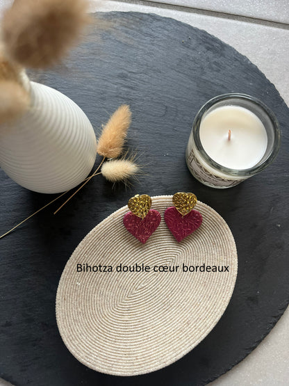 Les boucles d'oreilles non interchangeable