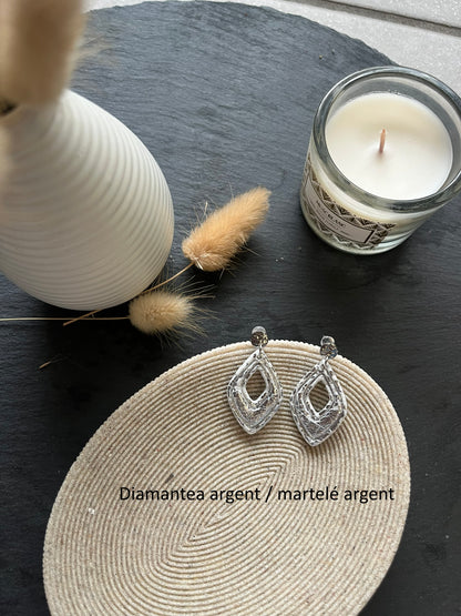 Les boucles d'oreilles non interchangeable