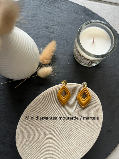 Les boucles d'oreilles non interchangeable